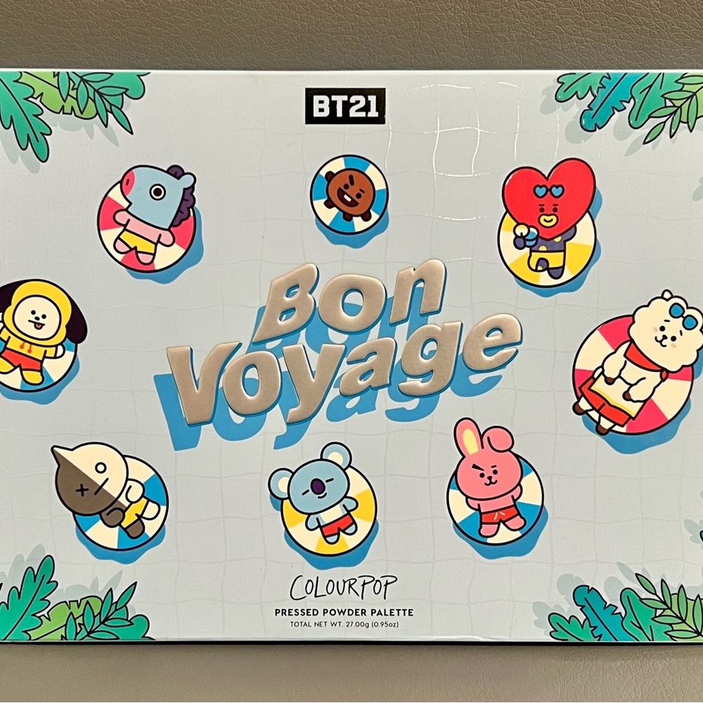 ColourPop BT21 Bon Voyage Palette
